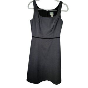 Tabitha Womens Gray Wool Blend Sleeveless Dress Size 4 Church Classic Work Wear